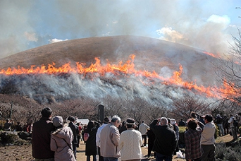 大室山山焼き