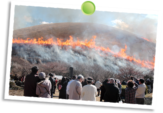 大室山山焼き